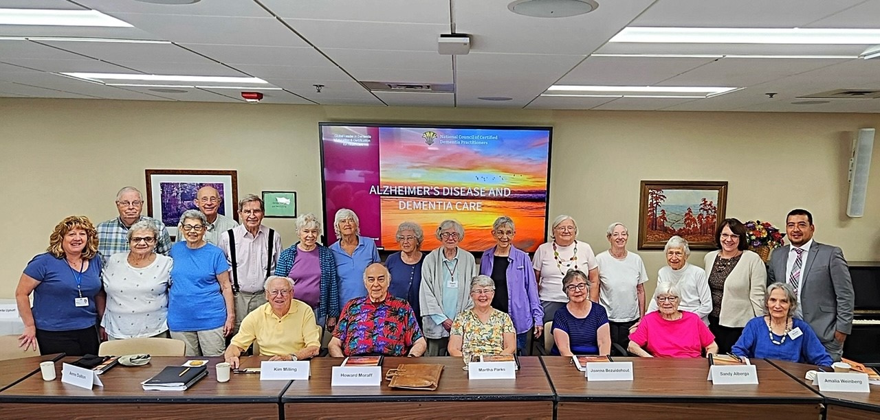 Ithaca dementia training group of people