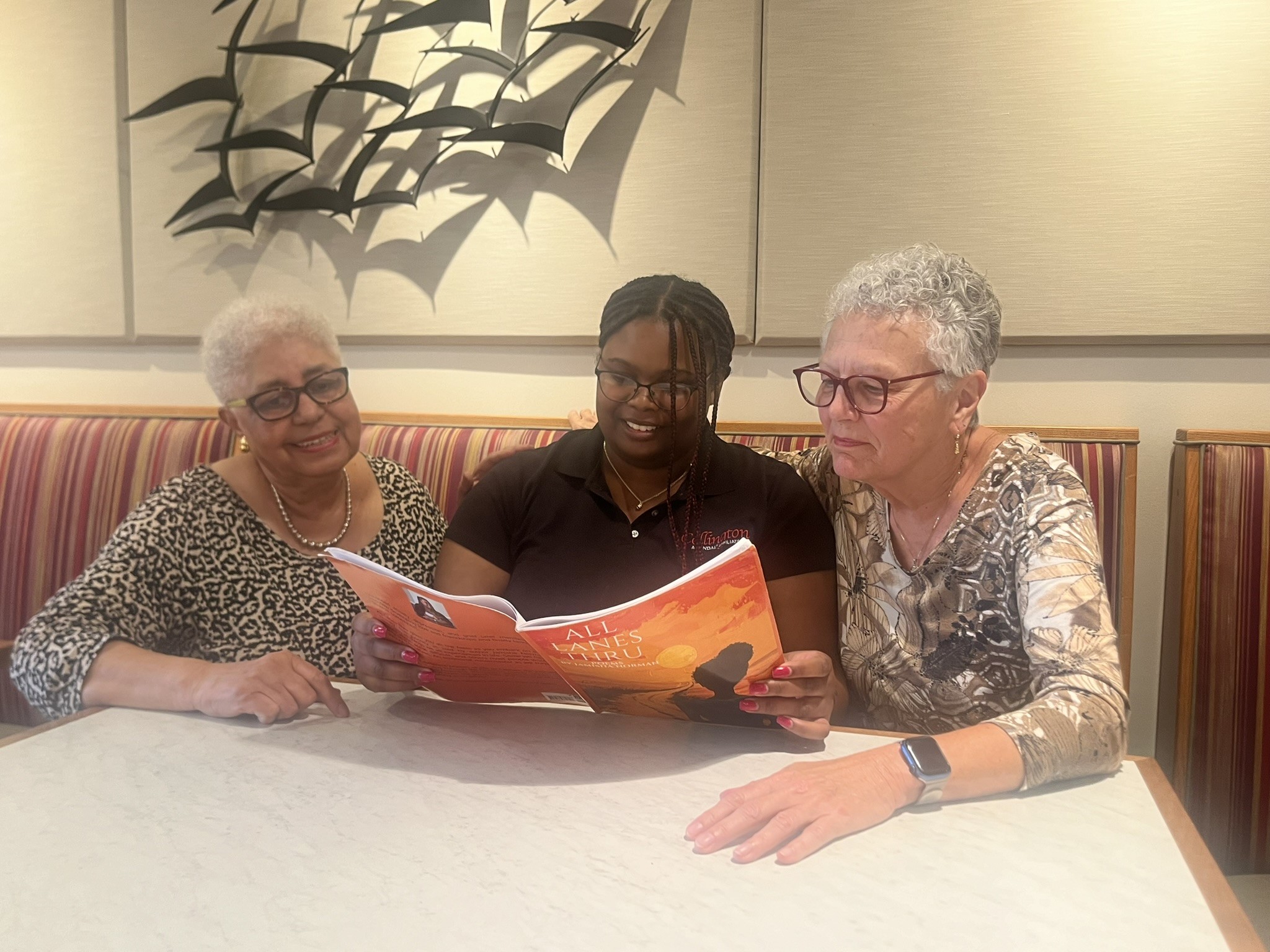 Jamisha Poet with 2 residents